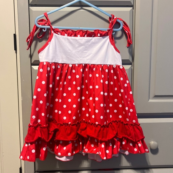 Toddler Minnie Mouse Outfit - Picture 4 of 10